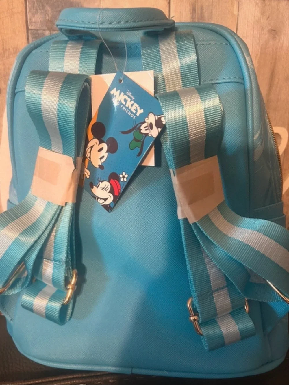 Disney Mickey and Friends Blue Character Mini Backpack
